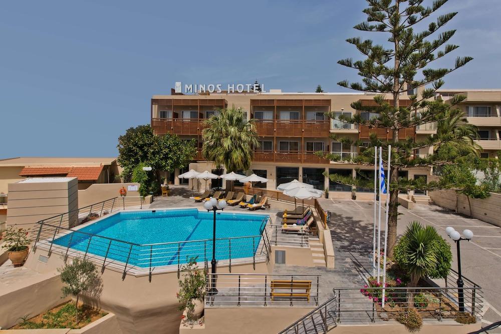 Minos Hotel Rethymno  ภายนอก รูปภาพ