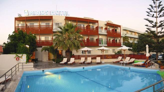 Minos Hotel Rethymno  ภายนอก รูปภาพ