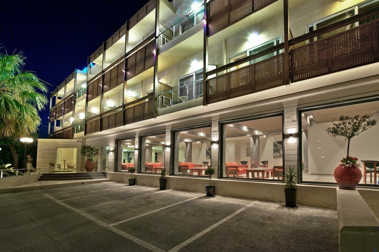 Minos Hotel Rethymno  ภายนอก รูปภาพ